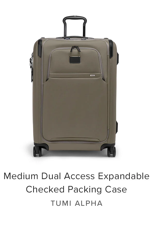 Medium Dual Access Expandable Checked
