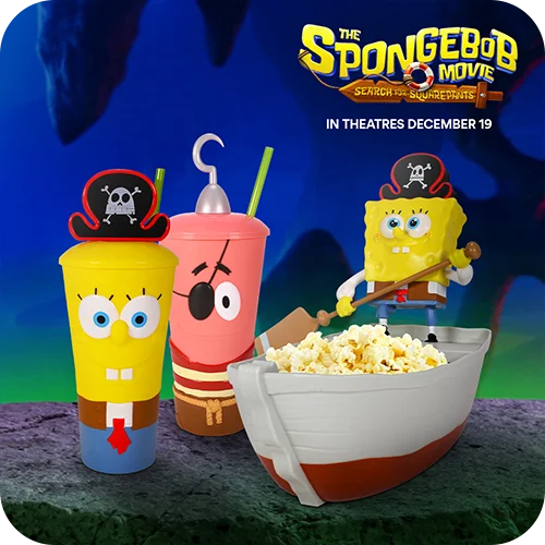 THE SPONGEBOB MOVIE: SEARCH FOR SQUAREPANTS COLLECTIBLES
