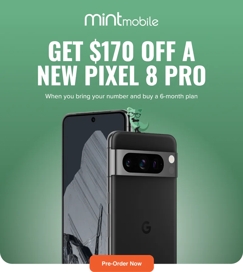 Get $170 off a new Pixel 8 Pro