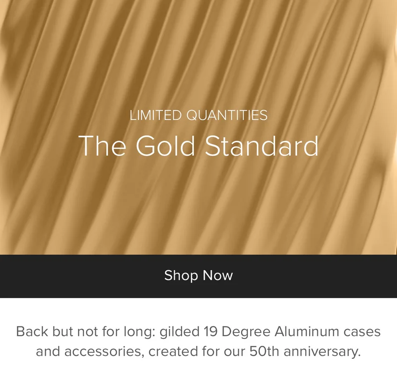 LIMITED QUANNTITIES - The Gold Standard