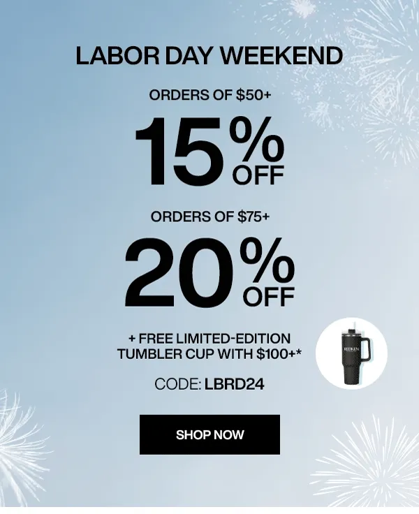 shop the labor day sale!