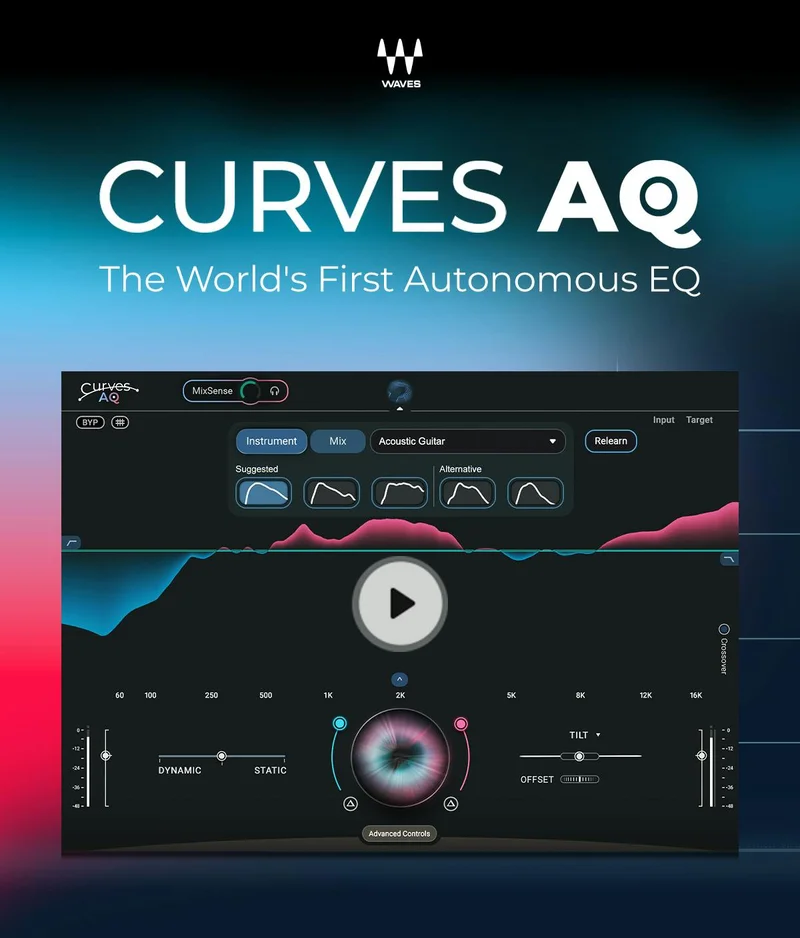 Curves AQ - The World’s First Autonomous EQ.