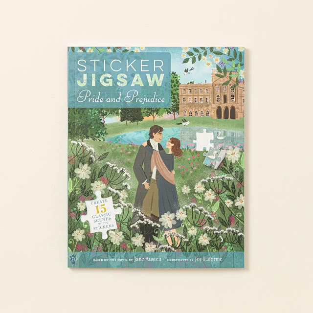 Jane Austen Sticker Jigsaw Puzzle Book