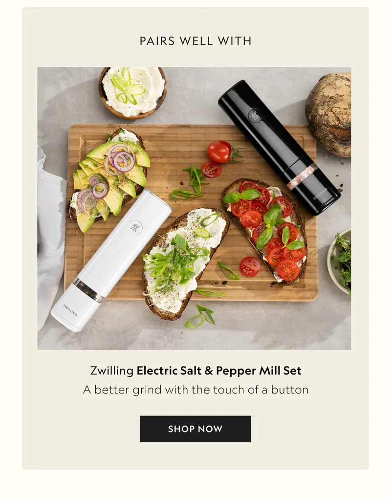 Electric Salt & Pepper Mill Set