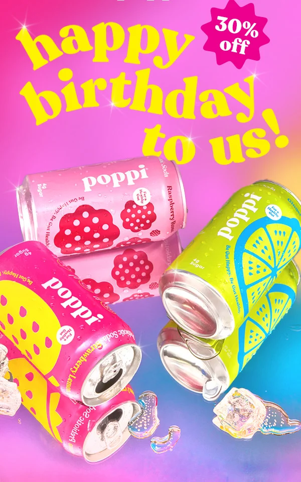 30% off | happy birthday to us!