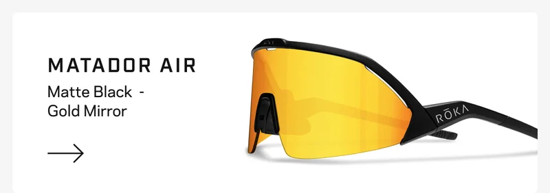 Matador Air - Matte Black - Gold Mirror