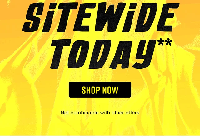 Comin In Hot Up to 60% Off Sitewide Today. Not Combinable with Other Offers. Shop Now