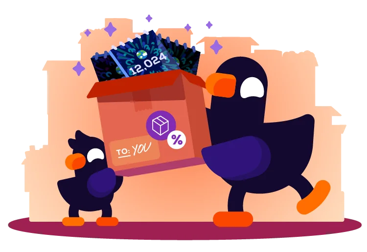 The birbs found a secret calendar stash!