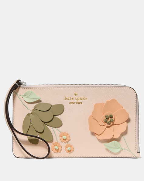 Lucy Floral Wristlet