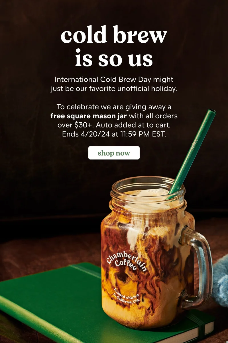 free square mason jar when you spend $30+