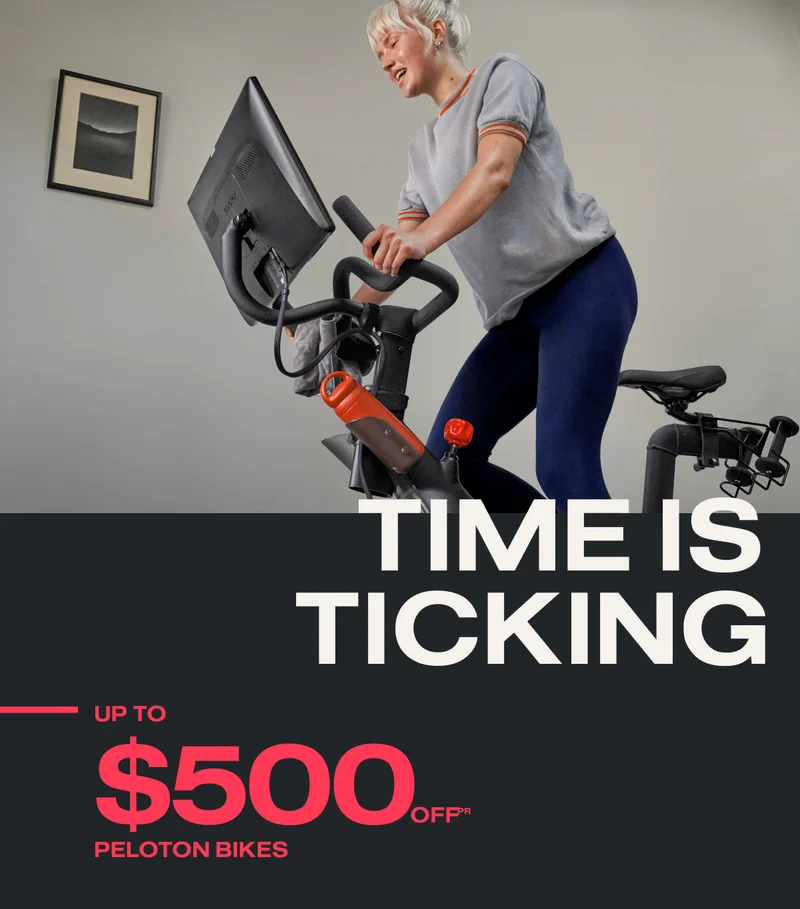 Up to $500 off Peloton Bikes