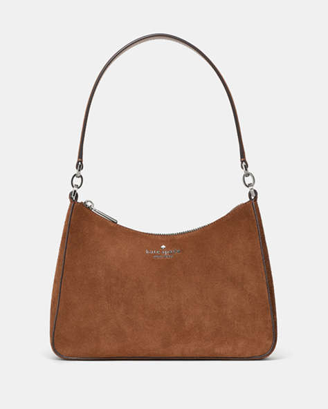 Margot Suede Shoulder Bag
