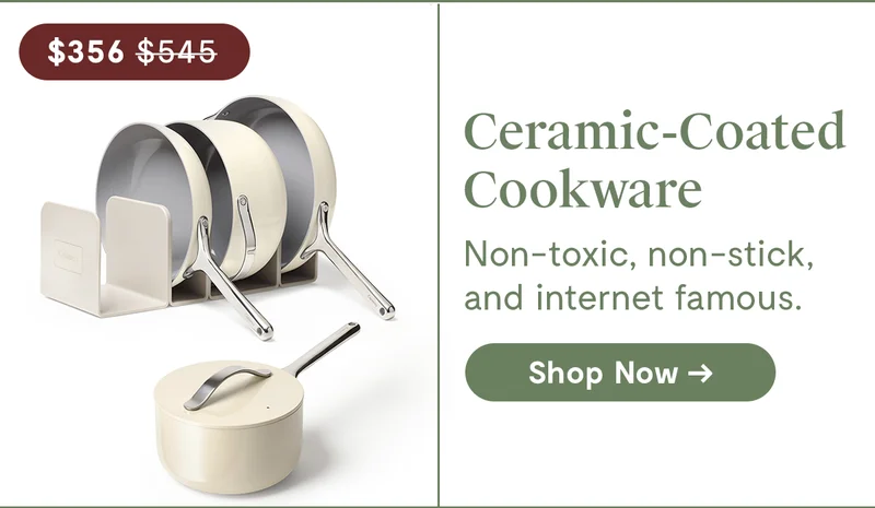 Enameled Cast Iron | $556.00 | Easy-to-maintain cast iron you don’t have to season. | Shop Now