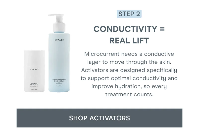 Step 2: Conductivity = Real Lift | Click here to shop Activators!