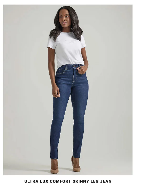 Women's Ultra Lux Comfort with Flex Motion Skinny Leg Jean