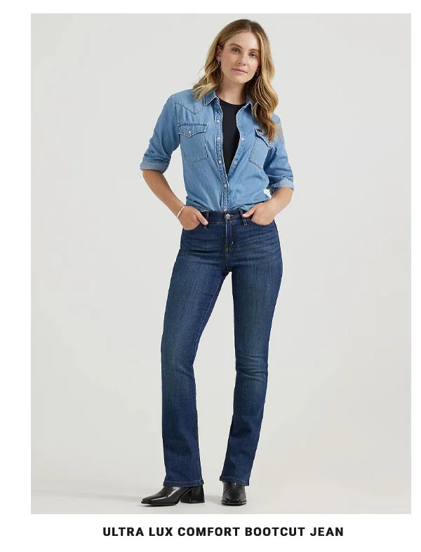 Women's Ultra Lux Comfort with Flex Motion Bootcut Jean