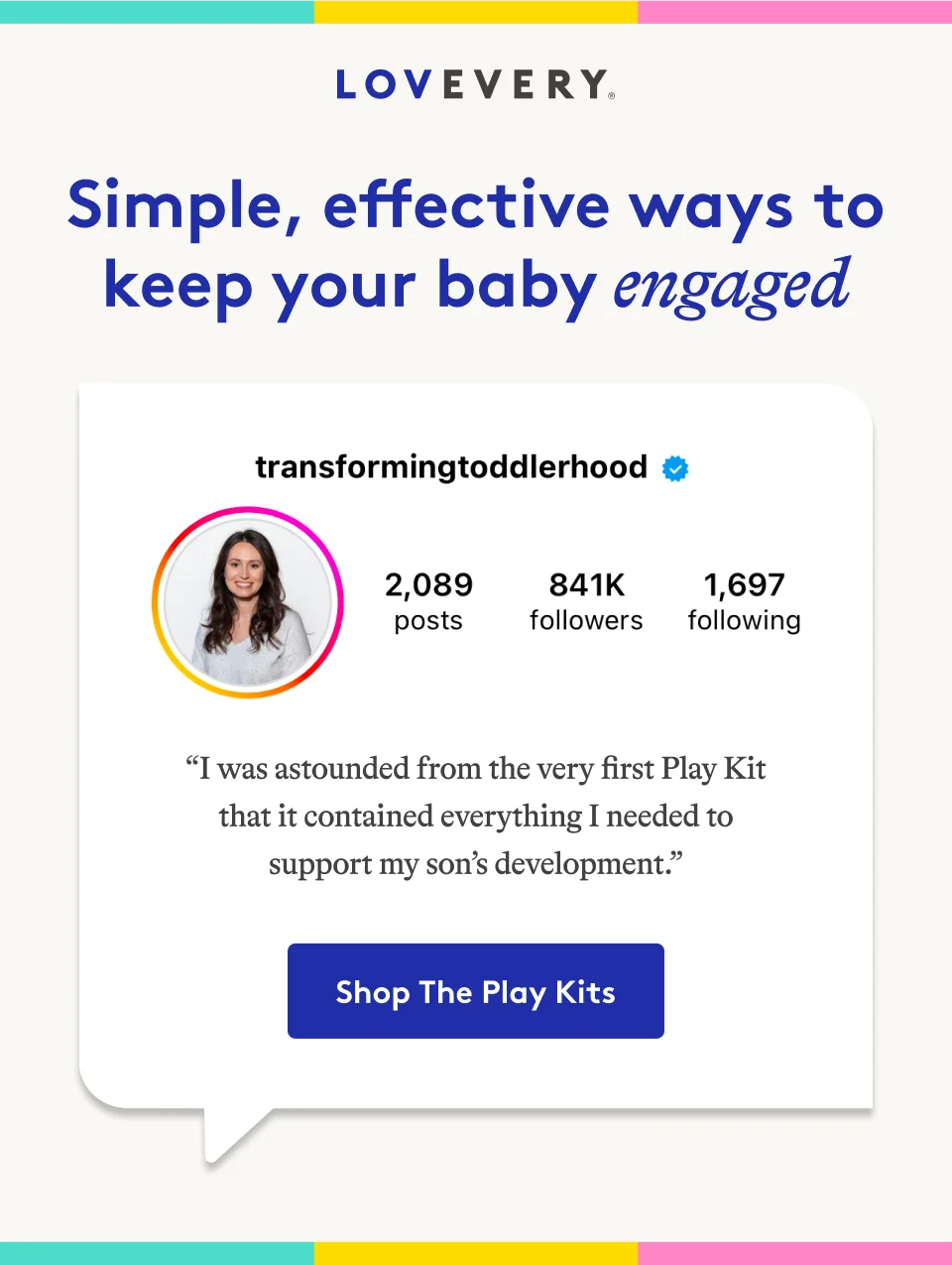 LOVEVERY - Simple, effective ways to keep your baby engaged