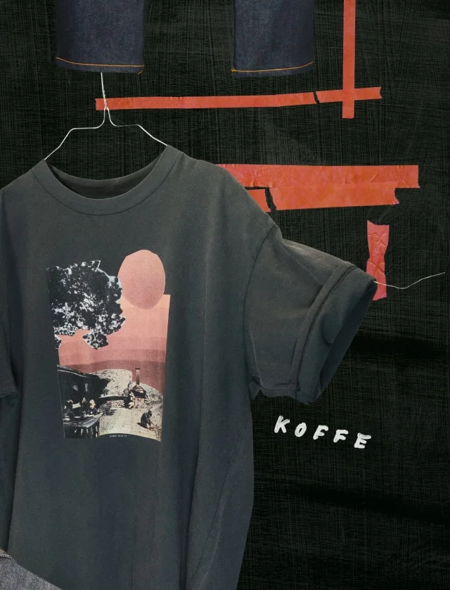 Koffe Sunburns T-Shirt Antracite