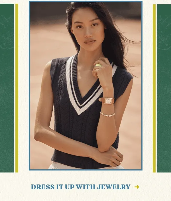dress it up with jewelry