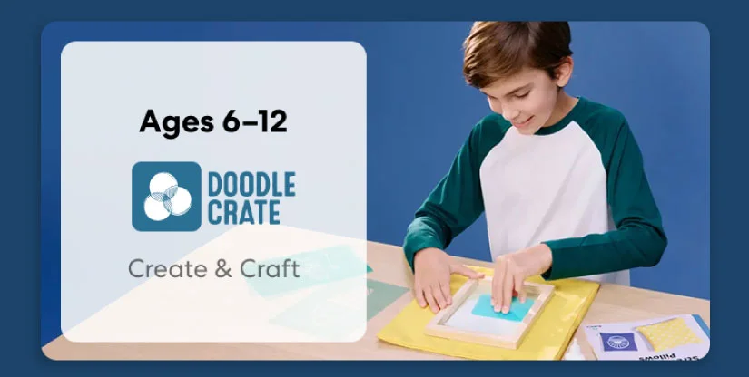 Teen creating an advanced KiwiCo project. Ideal for ages 6 to 12 to spark creativity and innovation.