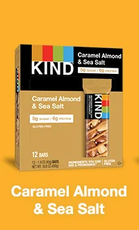 Caramel Almond & Sea Salt Bars