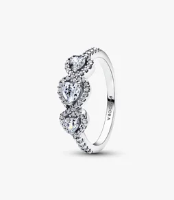 Halo Heart Trilogy Ring