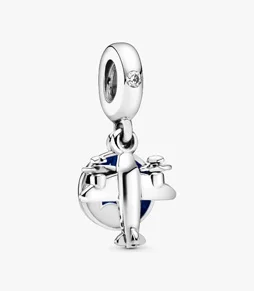 Propeller Plane Dangle Charm