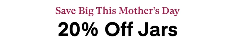 20% Off Jars