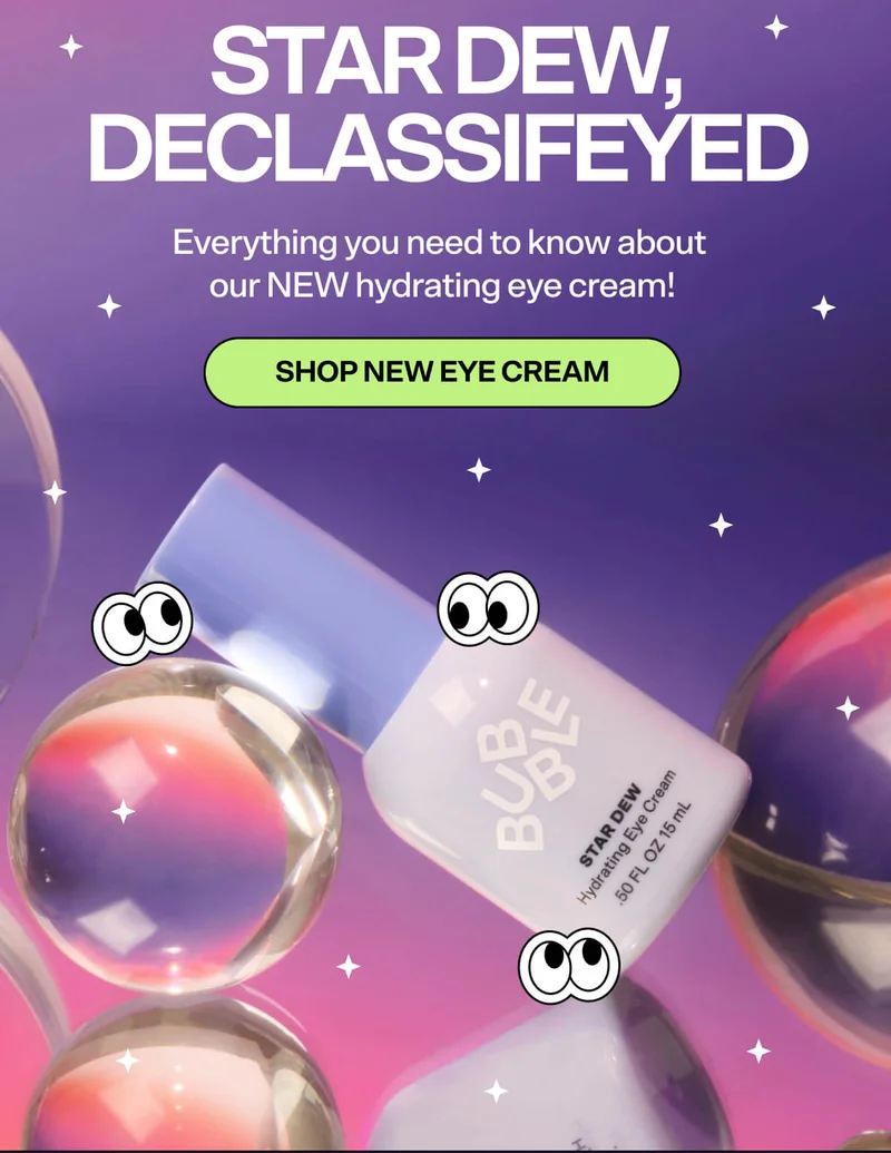 Star Dew, Declassifeyed. Everything you need to know about our NEW hydrating eye cream! [SHOP NEW EYE CREAM]