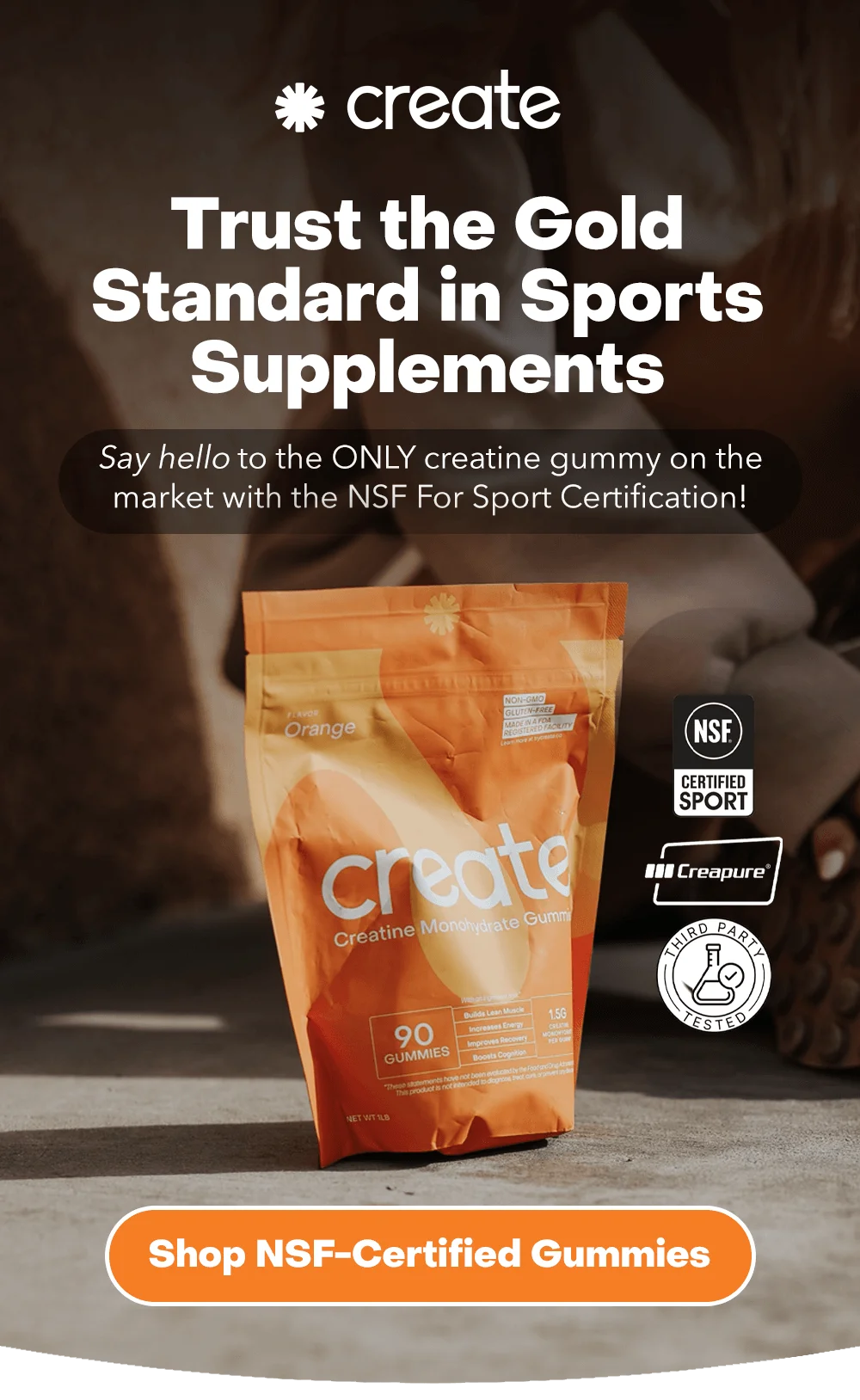 NSF Certified Creatine Gummies