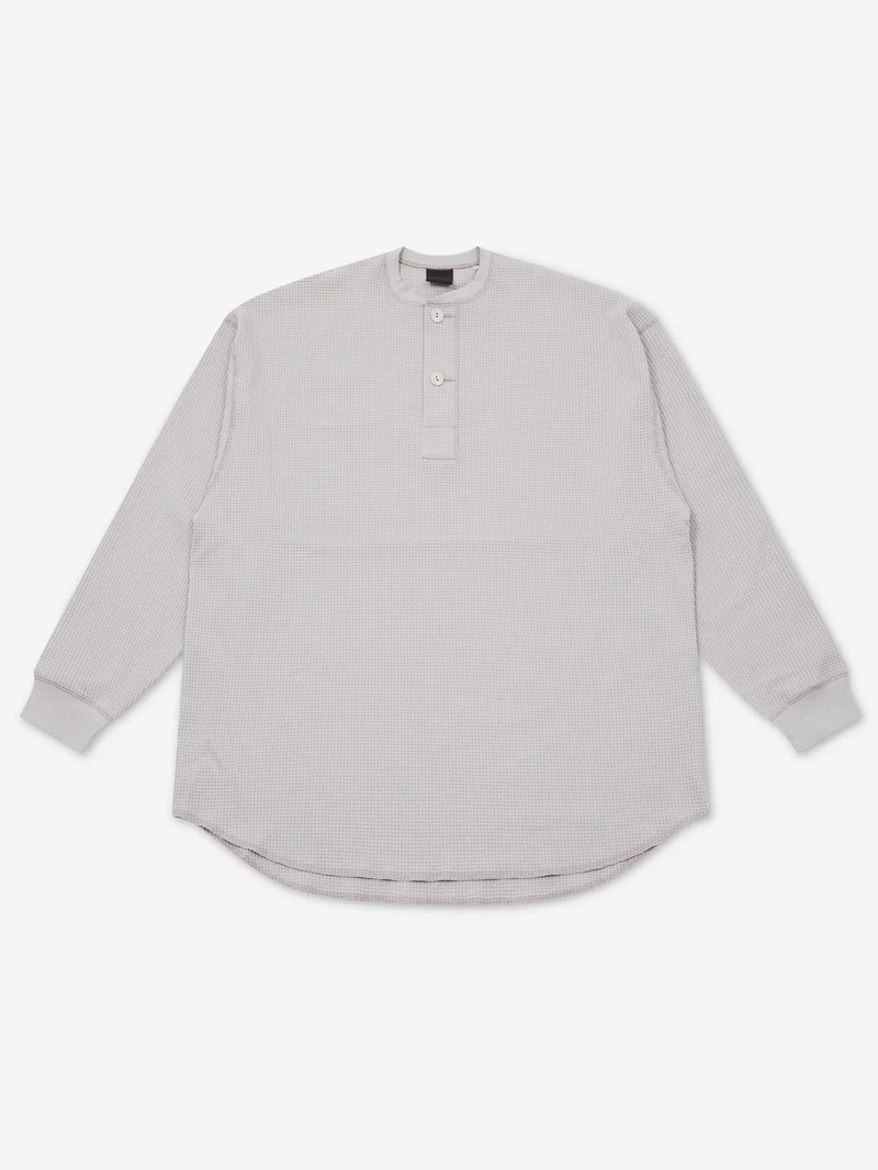 Image of DAIWA PIER40 Tech Thermal Henley L/S - Ecru