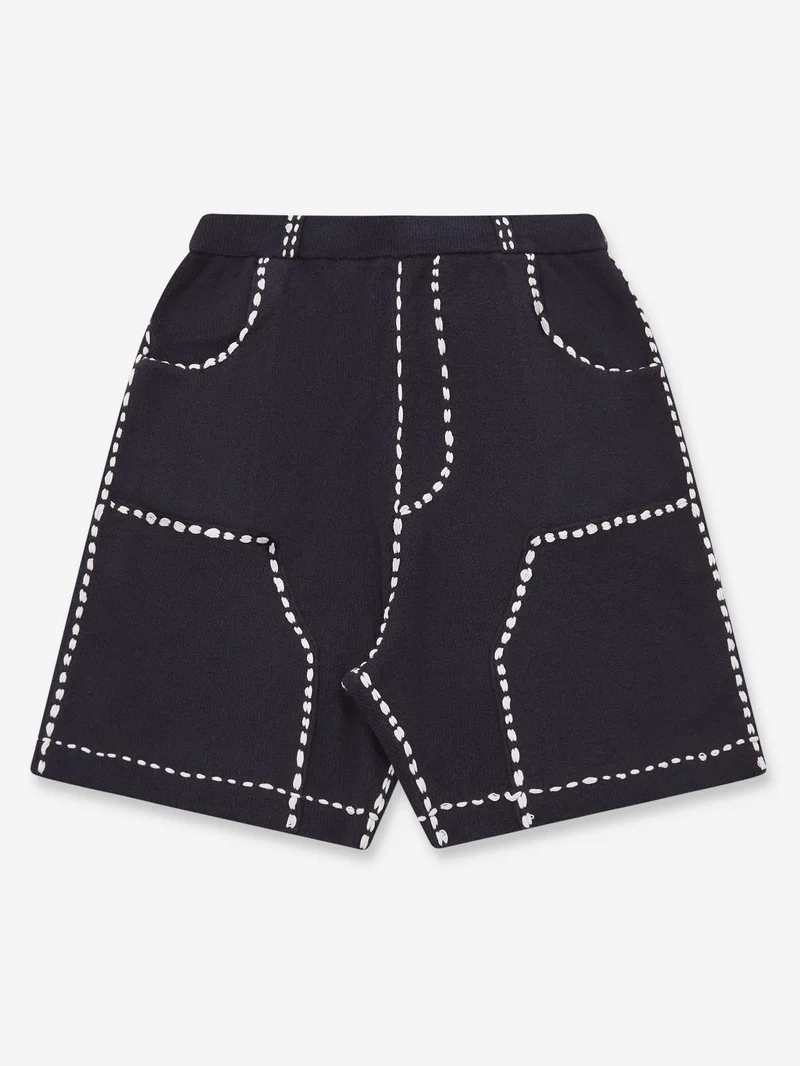 Image of Phingerin Summer Pg1 Double Knee Shorts - Black