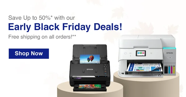 Save Up to 50%* with our Early Black Friday Deals! Free shipping on all orders!**. Shop Now.
