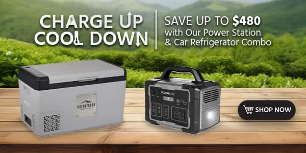 Charge Up, Cool Down: Save up to $480 with Our Power Station & Car Refrigerator Combo Shop Now