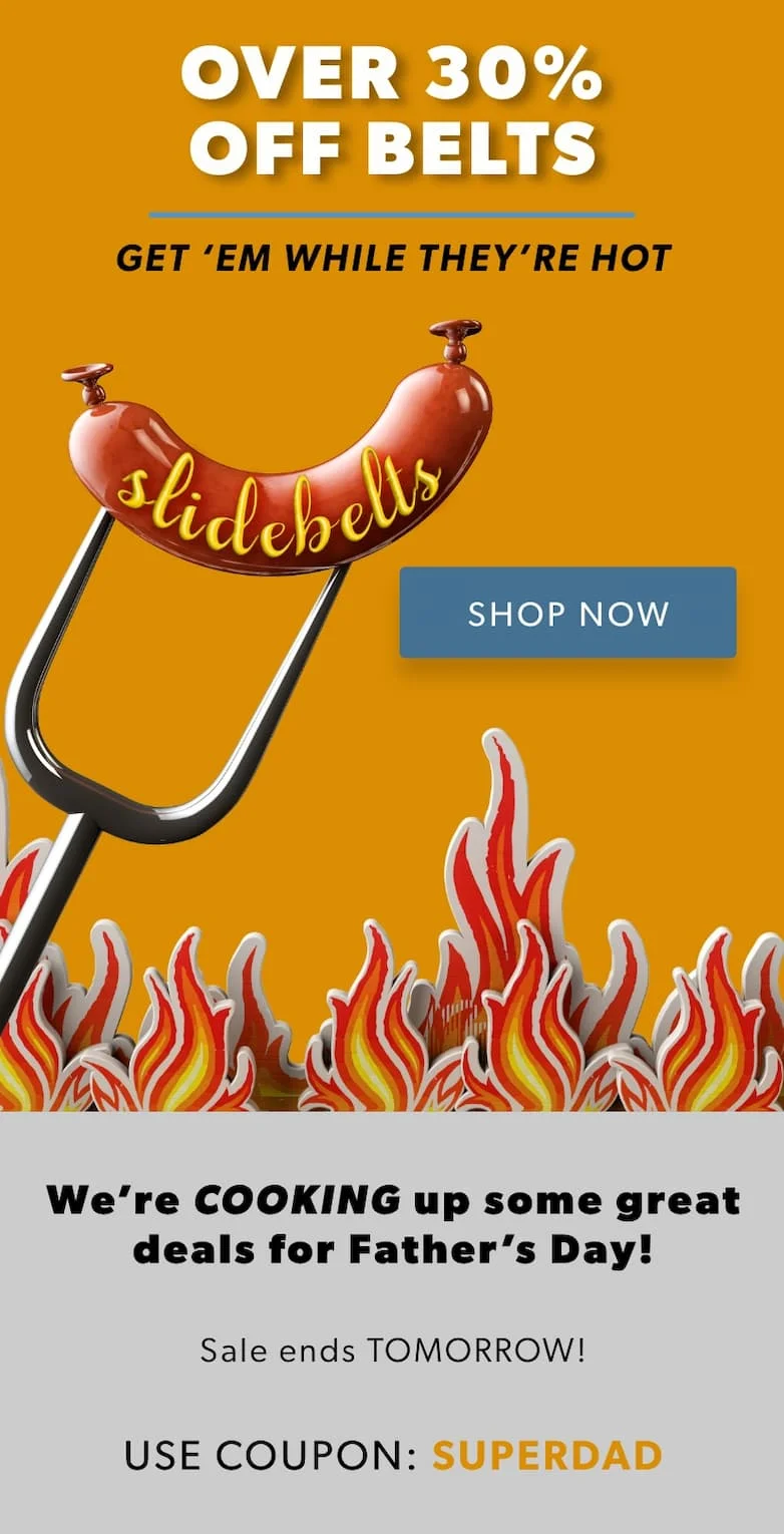 We're COOKING up some hot deals for Father's Day!