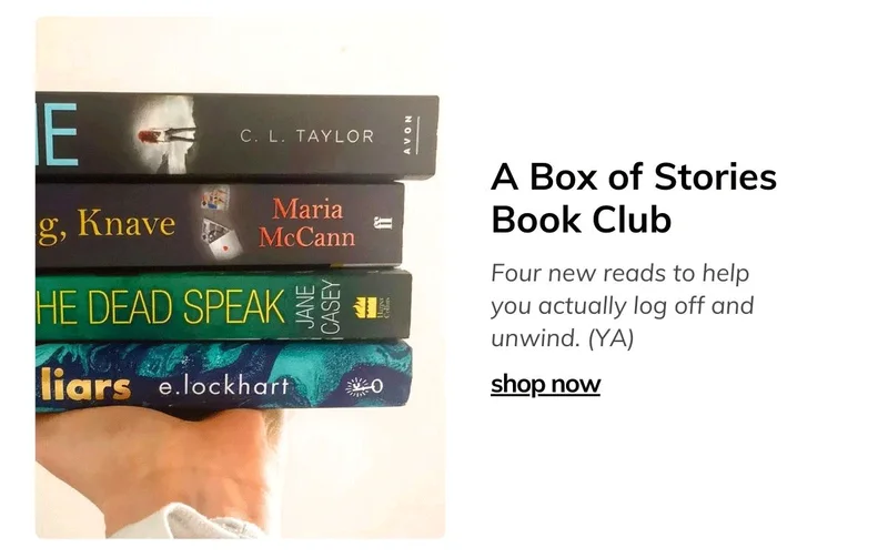 Young Adult (YA) Monthly Surprise 4 x New Book Box