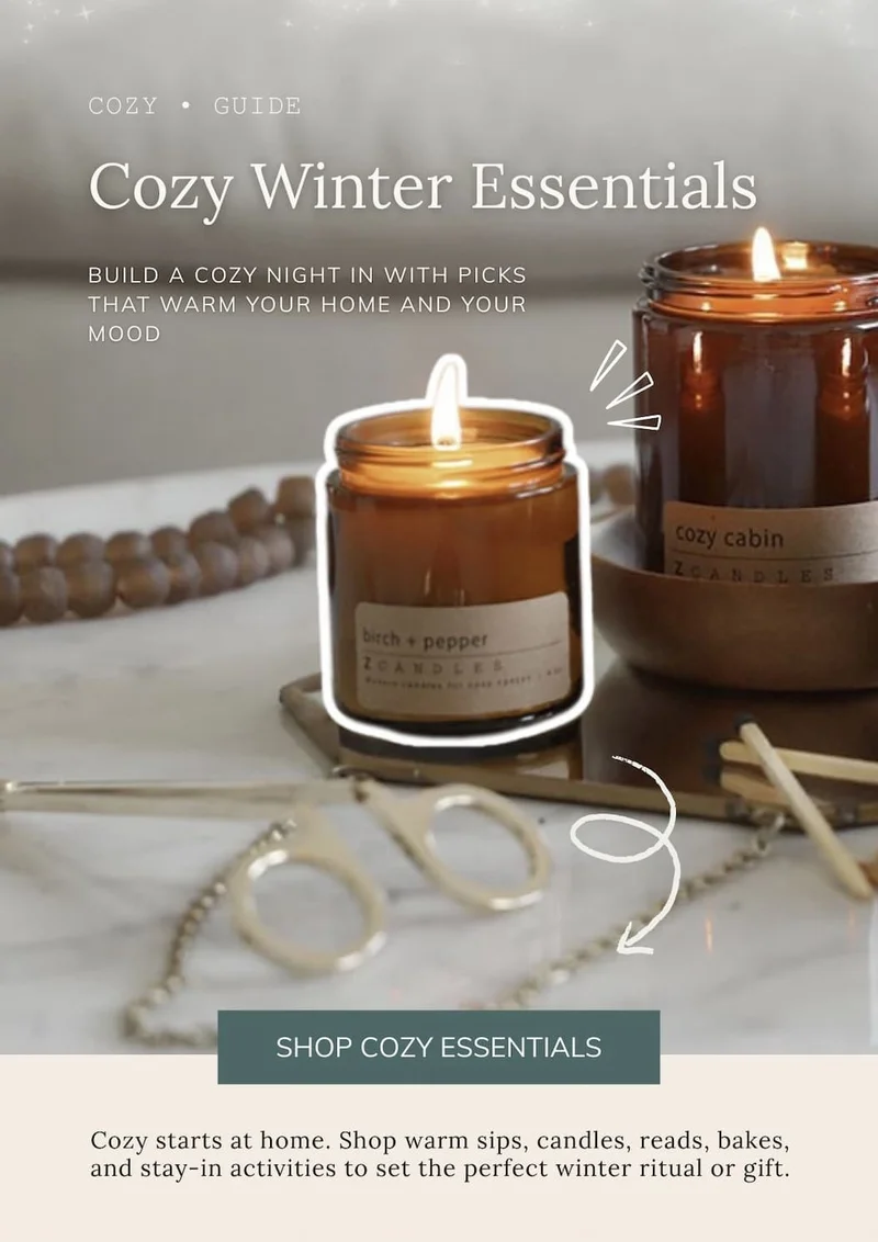 Shop curated cozy winter essentials