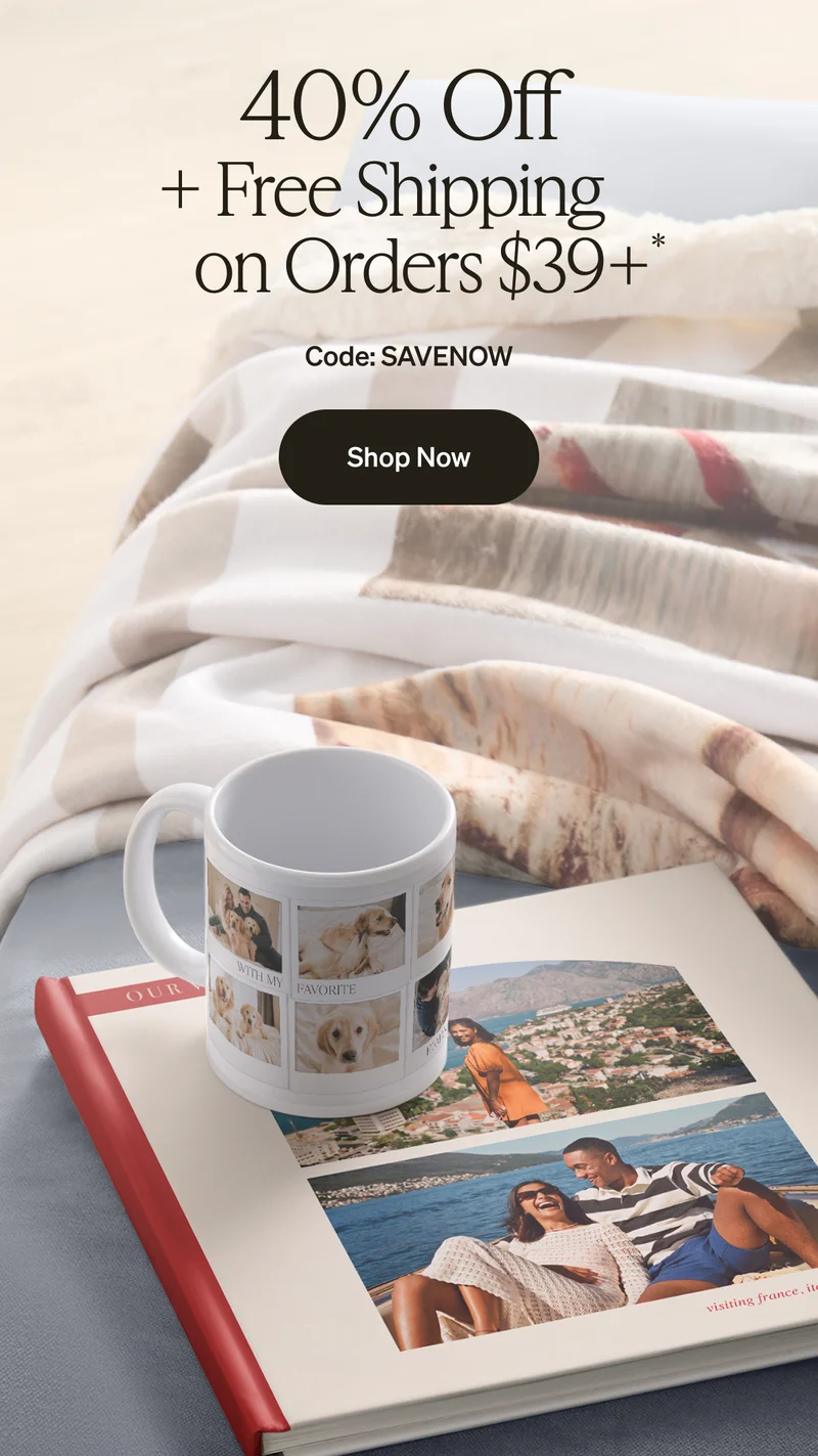 40% off + Free Shipping on orders $39+