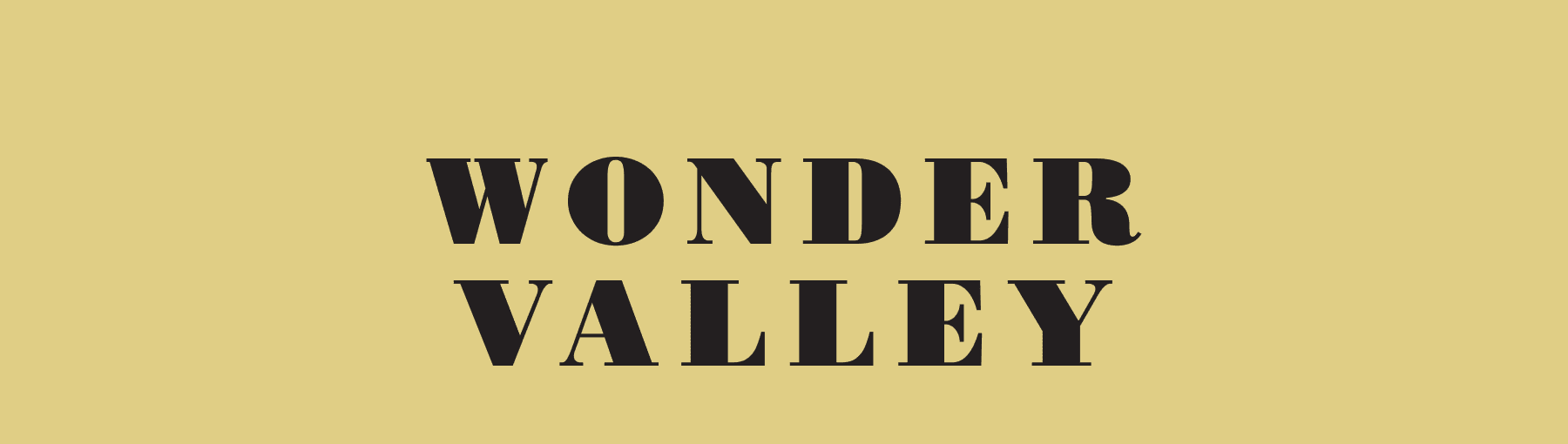 Wonder Valley Logo