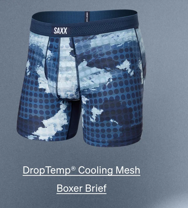 DropTemp® Cooling Mesh Boxer Brief