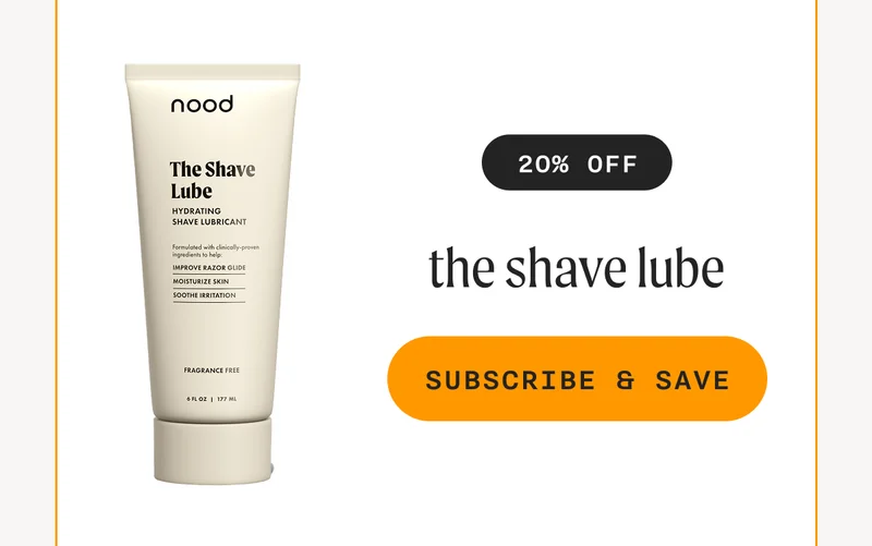 20% Off The Shave Lube - SUBSCRIBE & SAVE