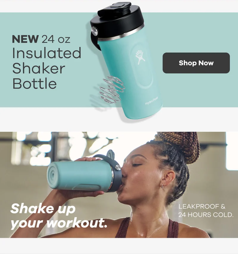 NEW 24 oz Insulated Shaker Bottle | Shop Now