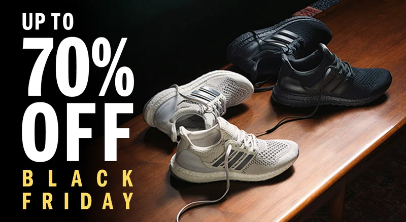 Up to 70% off Black Friday