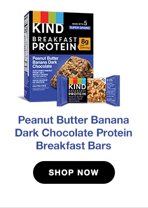 Peanut Butter Banana Dark Chocolate Protein Breakfast Bars