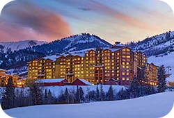 A
hotel in Park City.