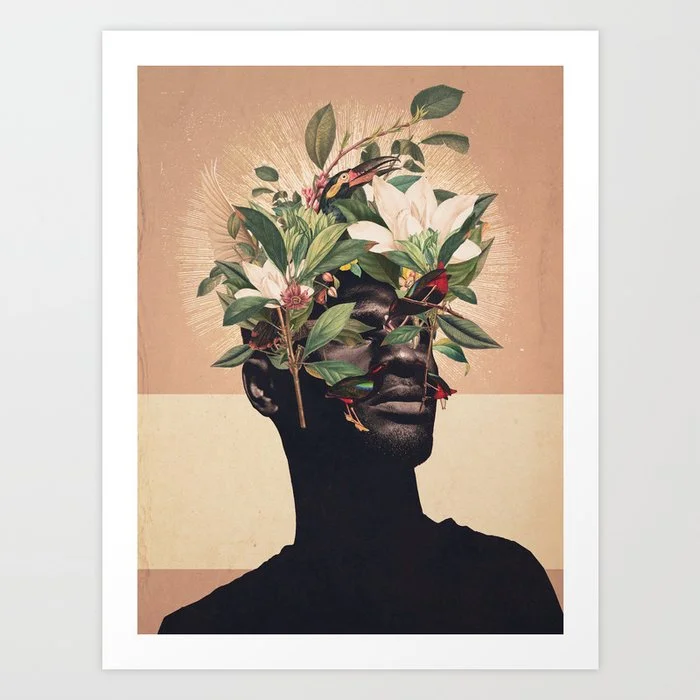 Birds are my Real Origin Art Print Art Print