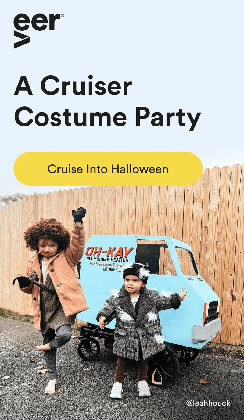 a cruiser costume party - cruise into halloween