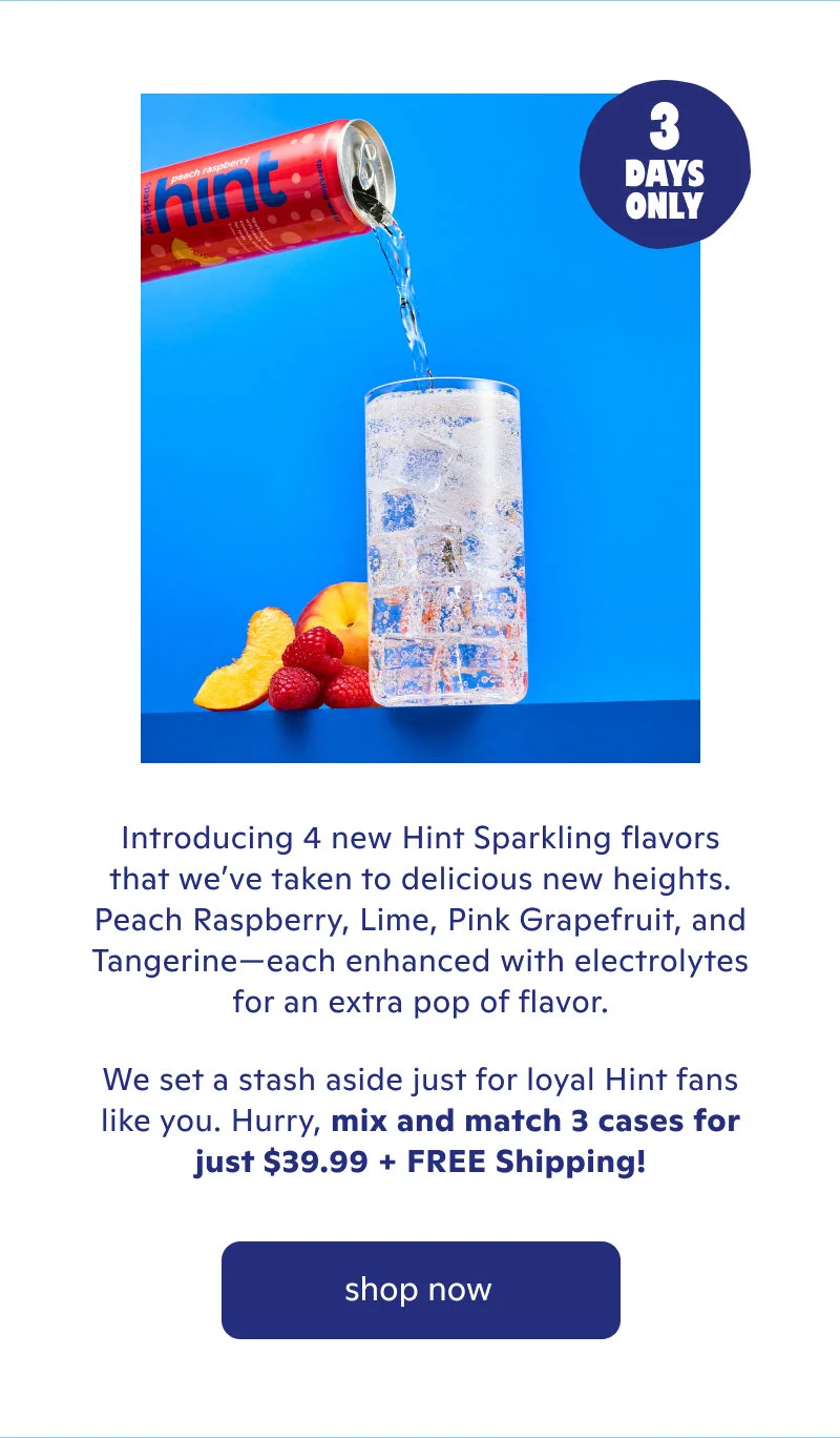 3 days only mix & match 3 cases for just $39.99 + free shipping