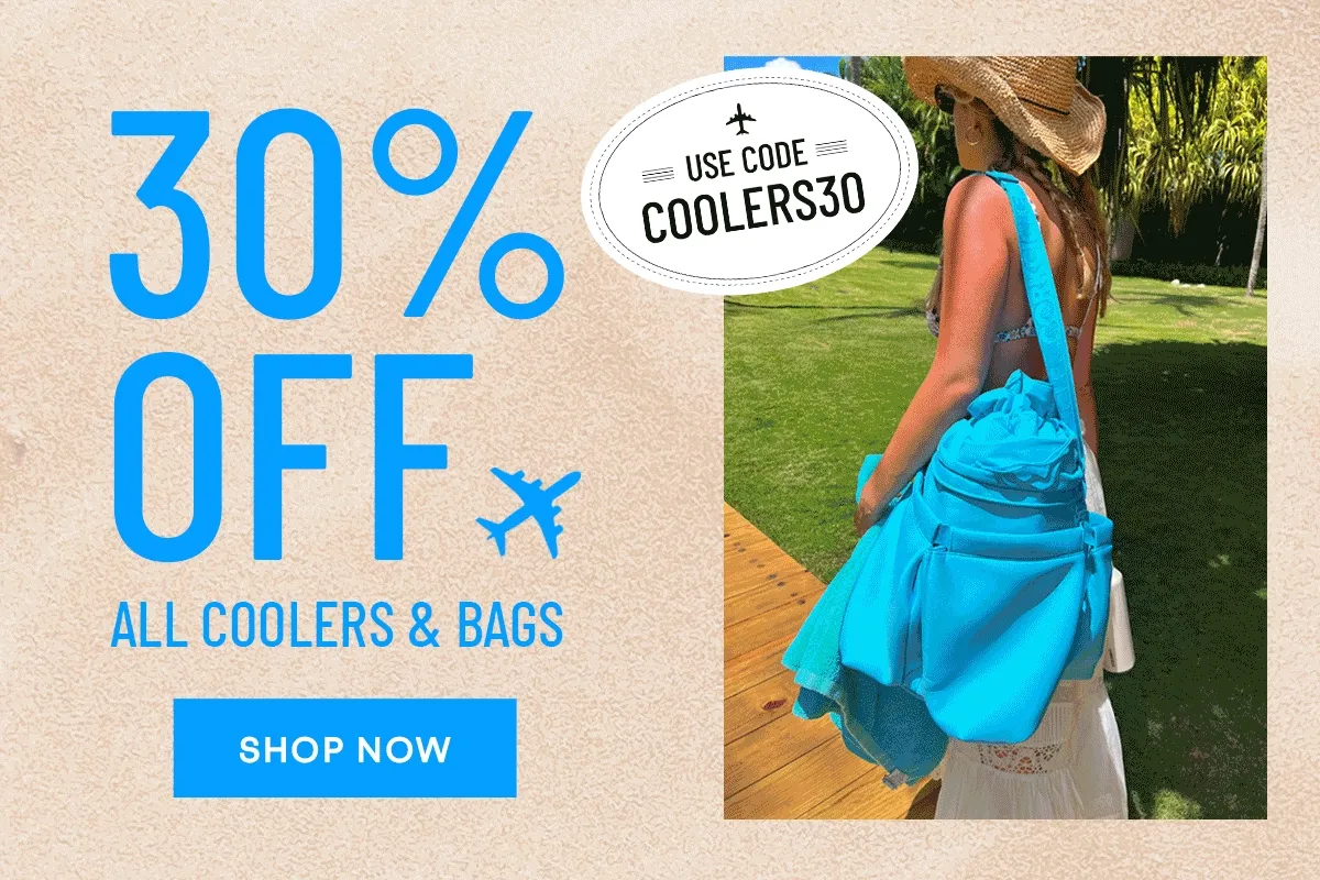 Shop 30% Off All Coolers & Bags
