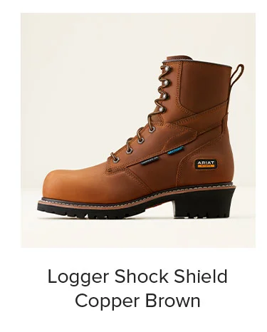Logger Shock Shield in Copper Brown